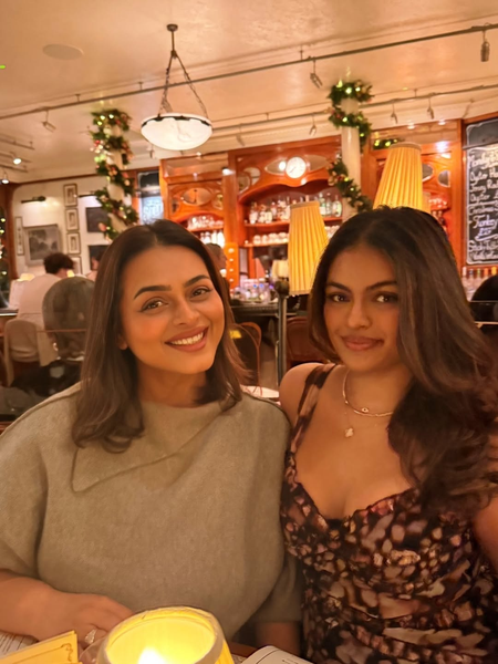 Shilpa Shirodkar treats daughter Anoushka Ranjit to a special family birthday dinner Shilpa Shirodkar treats daughter Anoushka Ranjit to a special family birthday dinner