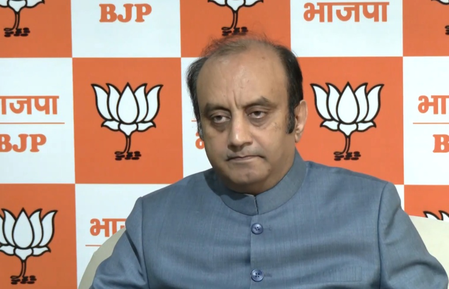 मुस्लिम लीग-माओवादी एजेंडे पर चलते हुए कांग्रेस अराजकता का मंच बन गई : सुधांशु त्रिवेदी