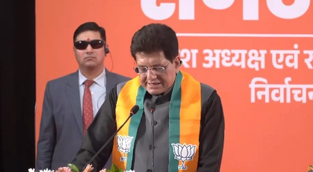 World stunned by BJP's organisational strength and working style: Piyush Goyal World stunned by BJP's organisational strength and working style: Piyush Goyal
