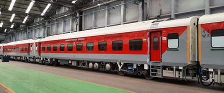 Indian Railways records 18 pc jump in production of hi-tech LHB coaches Indian Railways records 18 pc jump in production of hi-tech LHB coaches