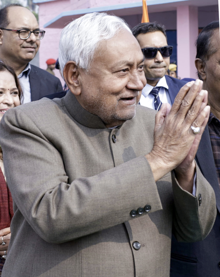 सीएम नीतीश ने नितिन नबीन को भाजपा का राष्ट्रीय कार्यकारी अध्यक्ष बनने पर दी बधाई सीएम नीतीश ने नितिन नबीन को भाजपा का राष्ट्रीय कार्यकारी अध्यक्ष बनने पर दी बधाई