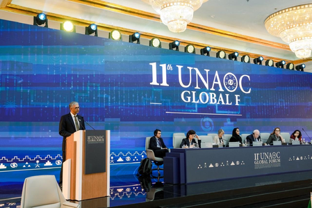 India reaffirms ‘Vasudhaiva Kutumbakam,’ religious harmony at 11th UNAOC