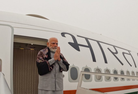 PM Modi begins 3-nation visit to further bolster trade, investment ties (Lead)
