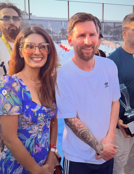 Geeta Basra hails Mumbai Police for smooth execution of Lionel Messi event after Kolkata chaos Geeta Basra hails Mumbai Police for smooth execution of Lionel Messi event after Kolkata chaos