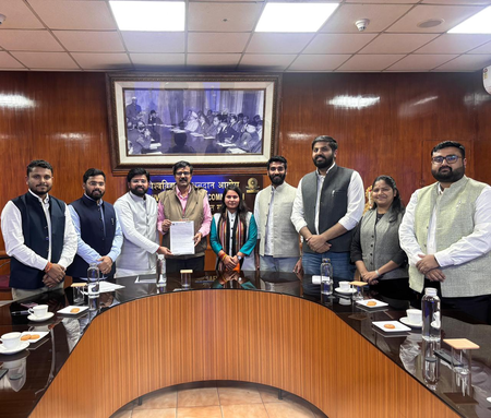 अभाविप ने विश्वविद्यालय अनुदान आयोग के सचिव को ज्ञापन सौंपा अभाविप ने विश्वविद्यालय अनुदान आयोग के सचिव को ज्ञापन सौंपा