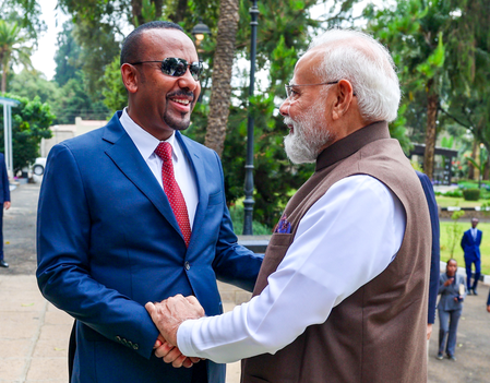 शेरों की धरती पर आकर बहुत अच्छा लगा, इथियोपिया की संसद में पीएम मोदी का गर्मजोशी से स्वागत