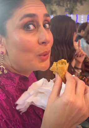 Kareena Kapoor goes 'samosa crazy' at her children’s annual function, Karan Johar shares video Kareena Kapoor goes 'samosa crazy' at her children’s annual function, Karan Johar shares video