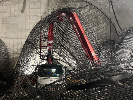 South Korea: One dead after collapse at Yeouido Station construction site; probe underway South Korea: One dead after collapse at Yeouido Station construction site; probe underway