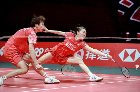 बैडमिंटन वर्ल्ड टूर फाइनल्स  चीन खिलाड़ियों ने चार फाइनल मैचों में प्रवेश किया