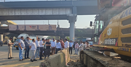 मुंबई की हवा को स्वच्छ रखने के लिए एक्शन में अधिकारी, कई जगहों का किया निरीक्षण