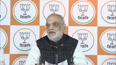 अमित शाह ने पश्चिम बंगाल में किया चुनाव जीतने का दावा, बोले-घुसपैठ रोकने के लिए बनाएंगे नेशनल ग्रिड अमित शाह ने पश्चिम बंगाल में किया चुनाव जीतने का दावा, बोले-घुसपैठ रोकने के लिए बनाएंगे नेशनल ग्रिड