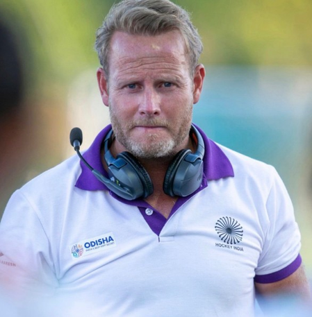 शोर्ड मारिन को भारतीय महिला हॉकी टीम का मुख्य कोच बनाया गया
