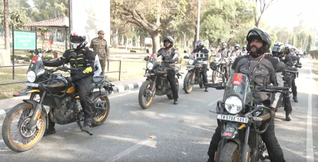 नगरोटा में ‘ध्रुव मोटर बाइक रैली’ से सेना ने देश को दिया भरोसा, हम हर परिस्थति में आपके साथ