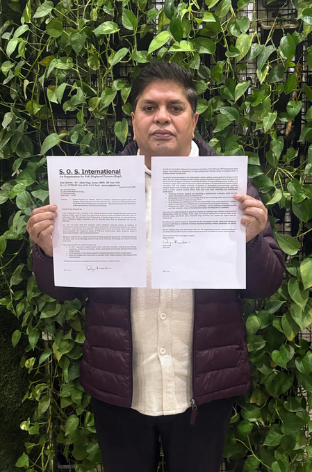 राजीव चुनी ने पीएम मोदी से पीओजेके की मुक्ति के लिए निर्णायक सैन्य कार्रवाई की अपील की