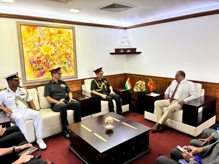 सेना प्रमुख का श्रीलंका दौरा रक्षा, सहयोग और सैन्य संबंधों की घनिष्ठता पर जोर