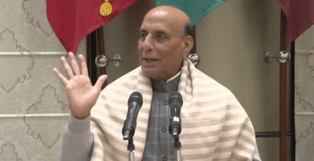 राजनाथ सिंह ने विकसित भारत यंग लीडर्स डायलॉग 2026 में भाग ले रहे यूपी के 78 युवाओं से की बातचीत