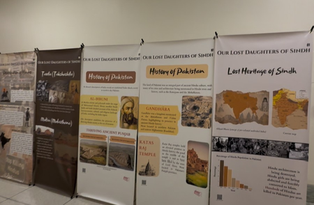 Art, film display on Capitol Hill spotlight Hindu refugee crisis in Pakistan