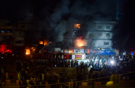 Pakistan: Clock resets for Karachi's Gul Plaza but people's faith in govt stuck at zero Pakistan: Clock resets for Karachi's Gul Plaza but people's faith in govt stuck at zero