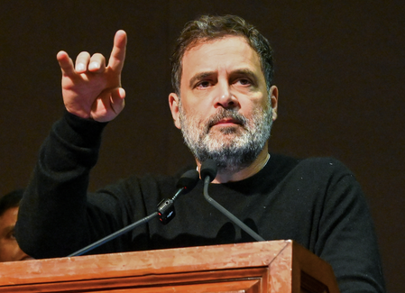 रोबोट डॉग विवाद पर राहुल गांधी ने कहा- एआई समिट एक अव्यवस्थित तमाशा