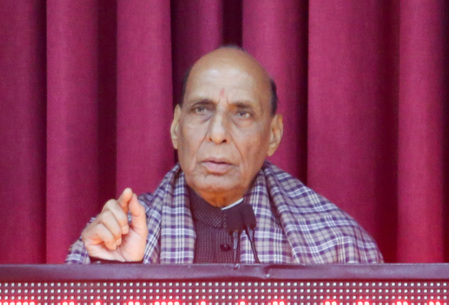 अंतरराष्ट्रीय स्तर पर भारत की प्रतिष्ठा को धूमिल करने का प्रयास  राजनाथ सिंह