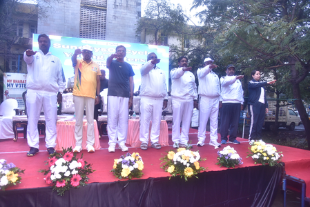 पुडुचेरी: केंद्रीय मंत्री मनसुख मांडविया ने 'संडेज ऑन साइकिल' के 58वें संस्करण को दिखाई हरी झंडी