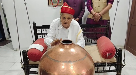 गुजरात की मानभट्ट लोककला के कला का सम्‍मान, धार्मिक लाल चुन्‍नीलाल पांड्या को पद्मश्री