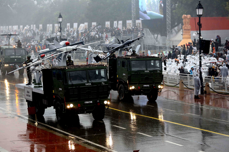 गणतंत्र दिवस परेड: सेना ने प्रदर्शित किया ‘बैटल एरे’ यानी रणभूमि की व्यूह रचना