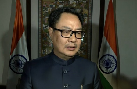 राष्ट्रपति के भाषण पर विरोध को लेकर रिजिजू का बयान, कहा- जिम्मेदार सांसद ऐसा व्यवहार नहीं करते