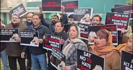 देहरादून में दो कश्मीरी शॉल विक्रेताओं पर हुए हमले का विरोध, जम्मू-कश्मीर छात्र संघ ने केंद्र से दखल की मांग की