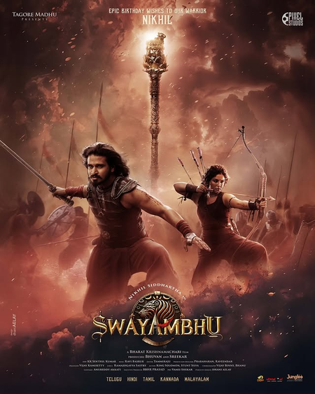 Nikhil Siddhartha relishes ice cream after staying on a two-year diet for historical film 'Swayambhu'! Nikhil Siddhartha relishes ice cream after staying on a two-year diet for historical film 'Swayambhu'!