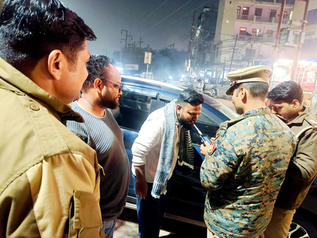 'ऑपरेशन सेफ स्ट्रीट' के तहत गौतमबुद्धनगर में सघन चेकिंग अभियान, 67 हजार से अधिक वाहनों का चालान