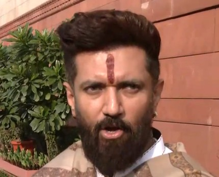 विपक्ष को सदन की कार्रवाई बाधित करने में खुशी मिलती है: चिराग पासवान