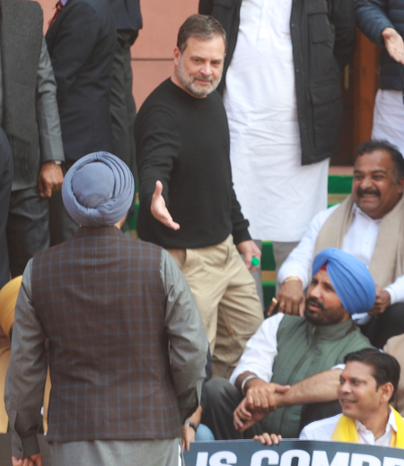 दिल्ली के भाजपा सांसदों ने राहुल गांधी के ‘गद्दार’ वाले बयान को निंदनीय बताया