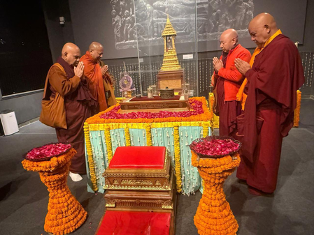 आज से श्रीलंका में लगेगी भगवान बुद्ध के पवित्र देवनिमोरी अवशेष की प्रदर्शनी