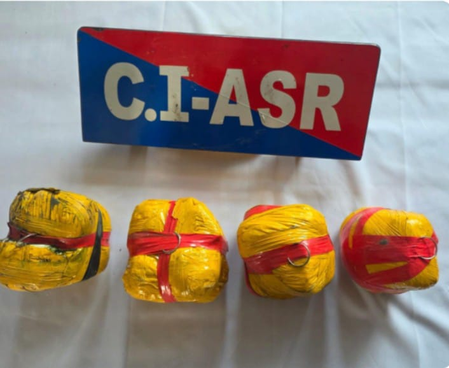 पंजाब पुलिस की बड़ी कार्रवाई, हेरोइन के साथ चार तस्कर गिरफ्तार