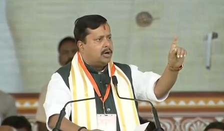 मुख्यमंत्री रेवंत रेड्डी ने तेलुगु संस्कृति और सनातन परंपरा का किया अपमान: नितिन नवीन