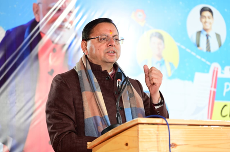 'परीक्षा पे चर्चा' अब राष्ट्रीय आंदोलन, स्कूली परीक्षा परिपक्व होने का एक पड़ाव है : सीएम धामी