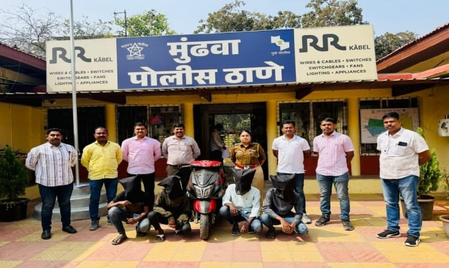 महाराष्ट्र : पुणे के मुंढवा में कोयता गैंग की तोड़फोड़, पुलिस ने मुख्य आरोपी राजरत्न खरे सहित चार को गिरफ्तार किया