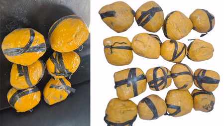 पंजाब: गुरदासपुर पुलिस ने 11 किलो हेरोइन जब्त की, दो संदिग्ध गिरफ्तार