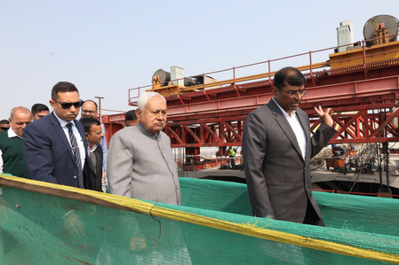 बिहार : सीएम नीतीश पहुंचे बिदुपुर, निर्माण कार्यों का लिया जायजा, जल्द पूरा करने के दिए निर्देश