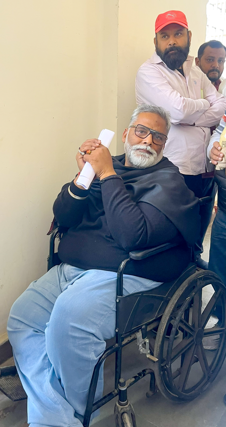 बिहार: पूर्णिया के निर्दलीय सांसद पप्पू यादव को राहत, मकान कब्जाने के मामले में अदालत ने दी जमानत