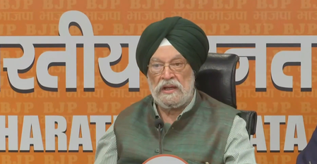 हरदीप सिंह पुरी का राहुल गांधी पर पलटवार, बोले- उन्हें बेबुनियाद आरोप लगाने की आदत