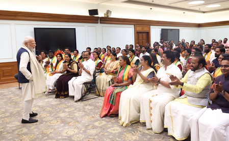 दिल्ली: प्रधानमंत्री मोदी ने केरल भाजपा के पार्षदों से किया संवाद, कई मुद्दों पर चर्चा