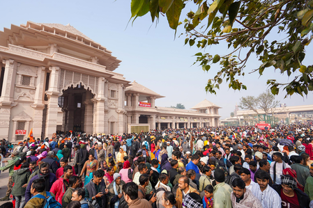 यूपी: राम की नगरी अयोध्या में आने वाले भक्तों का स्वागत करेगा लक्ष्मण द्वार