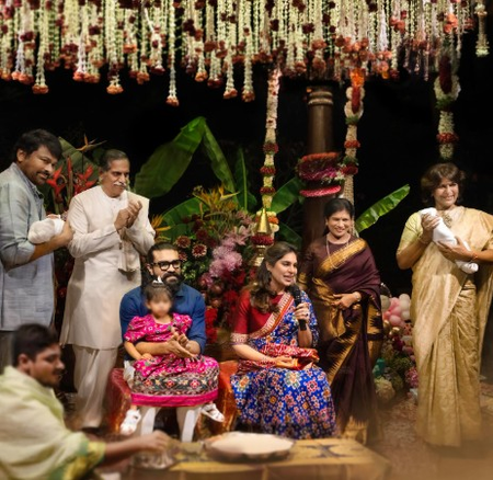 चिरंजीवी ने रिवील किए राम चरण के जुड़वा बच्चों के नाम और उनके खास अर्थ