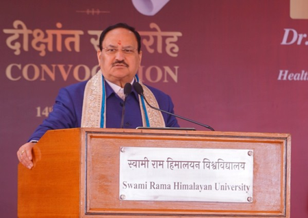 पिछले एक दशक में स्वास्थ्य सेवाओं पर जेब से होने वाले खर्च में काफी कमी आई: जेपी नड्डा