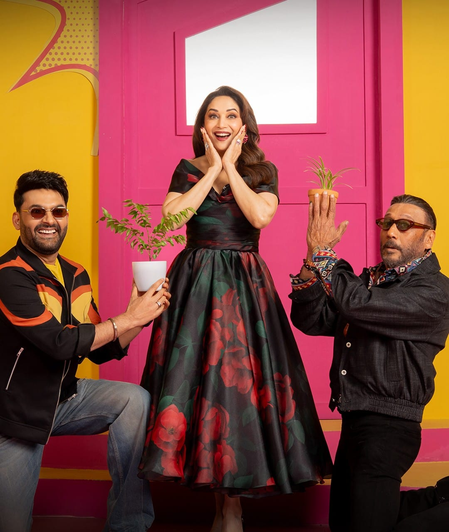 Madhuri Dixit recalls her first memory of Jackie Shroff & Anil Kapoor on the set of 'Karma' Madhuri Dixit recalls her first memory of Jackie Shroff & Anil Kapoor on the set of 'Karma'