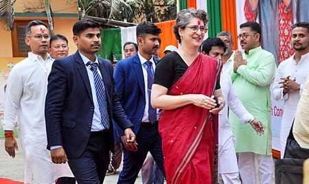 गौरव गोगोई के पाकिस्तान संबंधों पर सीएम सरमा के दावों को लेकर प्रियंका गांधी की प्रतिक्रिया