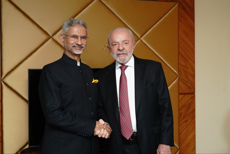 EAM Jaishankar calls on Brazilian Prez Lula, discusses advancing strategic partnership EAM Jaishankar calls on Brazilian Prez Lula, discusses advancing strategic partnership