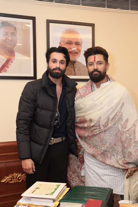 पैन-आईआईटी ग्लोबल लीडरशिप समिट के एम्बेसडर बिहार आदित्य सिंह ने चिराग पासवान और दिलीप जायसवाल से की मुलाकात